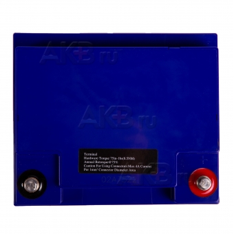 Аккумуляторная батарея Delta DTM 1240 L, 12V 40Ah (197x165x170). Фото 1