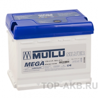 Mutlu Mega Calcium 62L 540A 242x175x190