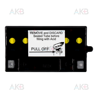 Мото аккумулятор Yuasa YB12B-B2 12V 12,6Ah 140A (160x90x130) прям. пол. Heavy Duty сухозаряж.. Фото 1