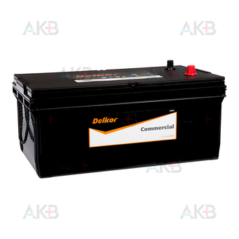Delkor 225H52R 220 Ач обратная пол. (евро) 1300A 518x276x242
