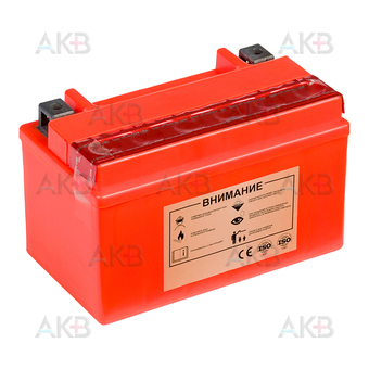 Мото аккумулятор Зверь МОТО AGM ZV7A 12V 7Ah п/п 75А (150x87x93) YTX7A-BS сухозаряж.. Фото 2