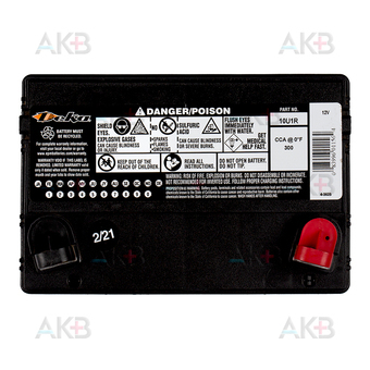 Мото аккумулятор Deka 10U1R Outdoorsman 32Aч о.п. 330A (197x130x184). Фото 1