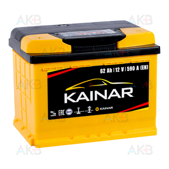 Kainar 6СТ-62 VL АПЗ п.п. 62Ач 590А (242x175x190)