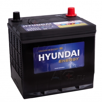 HYUNDAI 26-525 12V 60Ah 525А (206х172х205) прям пол.