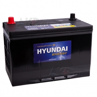 HYUNDAI 105D31L 12V 90Ah 680A (301x175x225) обр. пол.
