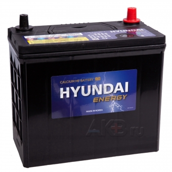 HYUNDAI 60B24R 12V 45Ah 430A (238x129x227) прям. пол.