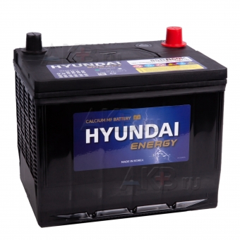 HYUNDAI 85BR60K 12V 55Ah 550А (230x168x205) прям пол.