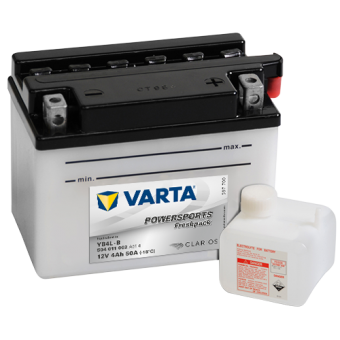 VARTA Powersports Freshpack YB4L-B 12V 4Ah 50А (120x70x92) обр. пол. 504 011 002, сухозар.