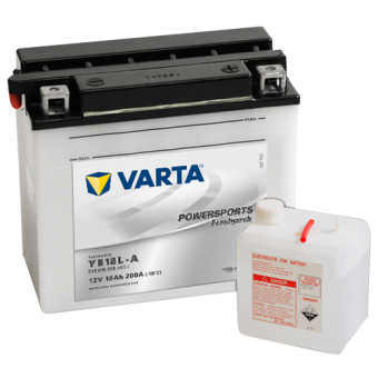 VARTA Powersports Freshpack YB18L-A 12V 18Ah 200А (181x92x164) обр. пол. 518 015 018, сухозар.