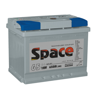 Space 6СТ-65VLA 12V 65Ач о/п 650А (242x175x190) ca/ca