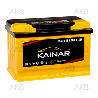Kainar 6СТ-65 VL АПЗ п.п. 65Ач 600А (278x175x190)