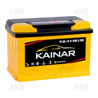 Kainar 6СТ-65 VL АПЗ о.п. 65Ач 600А (278x175x190)
