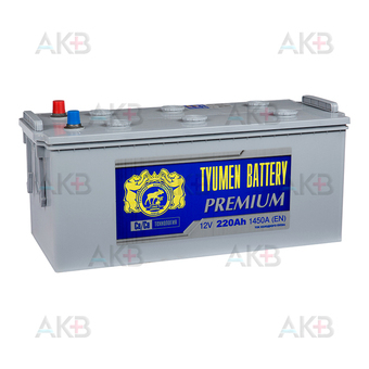 Tyumen Battery Premium 220 Ач обр. пол. 1450A (518x228x236)