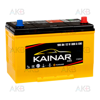 Kainar Asia 6СТ100 VL АПЗ о.п. 115D31L 100 Ач 800A (306x173x225)