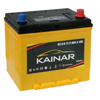 Kainar Asia 6СТ65 VL АПЗ о.п. 88D23L 65 Ач 600A (236x170x220)
