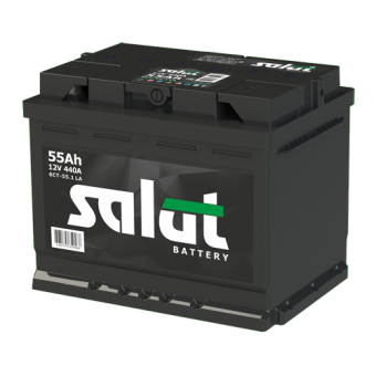 Salut 6СТ-55LA 12V 55Ач о/п 440A (242x175x190)