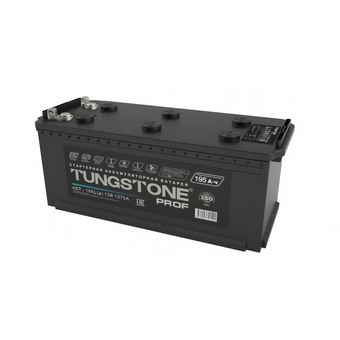 Tungstone Prof 195Ач 1370А (516x223x223) прям. пол.