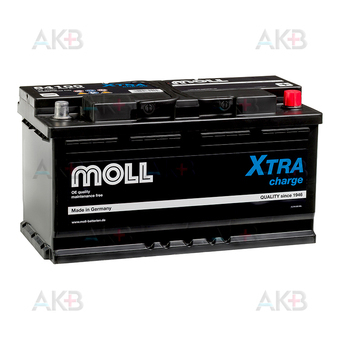 Moll X-TRA charge 100 Ач 850A обр. пол. (353x175x190) 84100