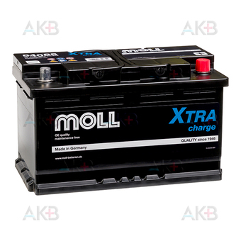 Moll X-TRA charge 85 Ач 800A обр. пол. (315x175x190) 84085