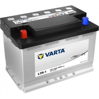 VARTA Стандарт 74 Ач 680А прям. пол. (278x175x190) 6СТ-74.1 L3R-1