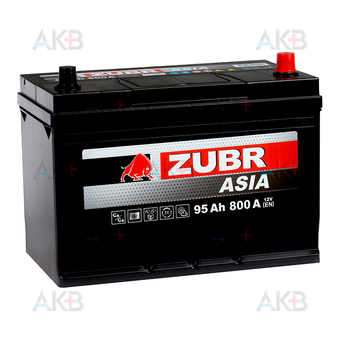 ZUBR Ultra Asia 95 Ач 820A (306x173x225) обр. пол.