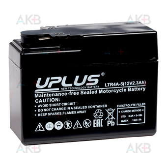 Uplus LTR4A-5 12V 2.3Ah 55А (113x48x86) Super Start AGM