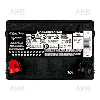 Мото аккумулятор Deka 11U1L Outdoorsman 35Aч п.п. 350A (197x130x184). Фото 1