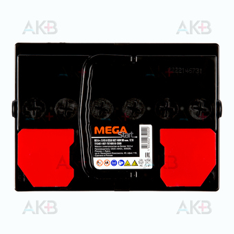 Автомобильный аккумулятор MEGA START 60 Ач 510A п.п. (242х175х190) 6СТ-60 N. Фото 1
