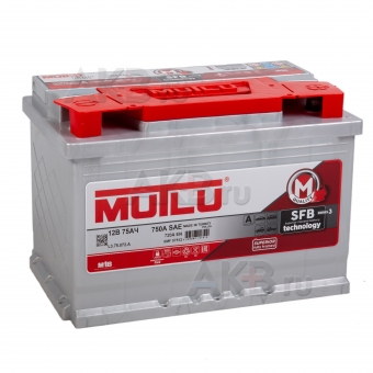 Mutlu Calcium Silver 75R 720A 278x175x190