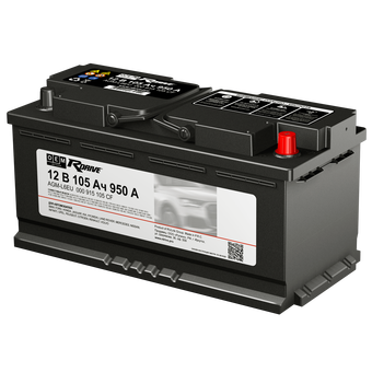 RDrive OEM AGM-L6EU 12V 105Ah 950A (393x175x190) 000 915 105 CF