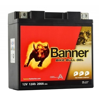 Banner Bike Bull GEL 51221 GTZ14B-4 12V 12 Ач прям. пол. 165А (150x69x145)