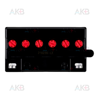 Мото аккумулятор Exide Conventional EB7L-B 12V 8Ah 85A (135x75x133) YB7L-B обр. пол. сухоз.. Фото 1
