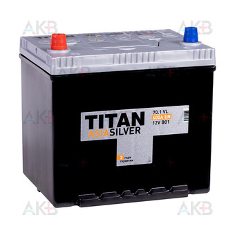 Titan Asia Silver 70 Ач 600А прям. пол. (230x175x221) 6СТ-70.1 VL B01