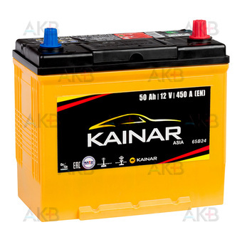 Kainar Asia 6СТ-50 АПЗ о.п 450A (238x129x227) 65B24L переходник