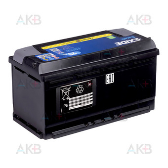 Автомобильный аккумулятор Аккумулятор Exide Excell 95R (800A 353x175x190) EB950. Фото 2