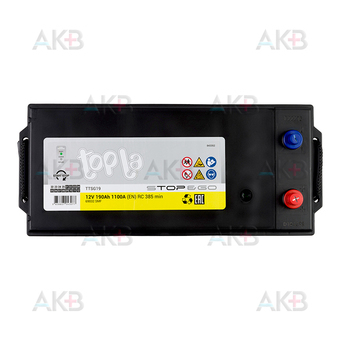Автомобильный аккумулятор Topla EFB Stop-n-Go 190 Ah 1100A обр. пол. (513х222х221) TTSG19 69032SMF. Фото 1