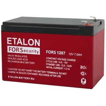 ETALON FORS 1207 (12V 7 Aч 151x65x94)