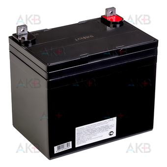 Аккумуляторная батарея Leoch DJW12-33 | 12V 33 Ah (195x130x164) AGM. Фото 2