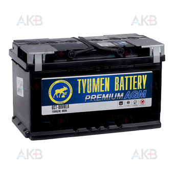 Tyumen Battery Premium AGM 80Ah обр. пол. 750A (315x175x190) 6СТ-80VRLA