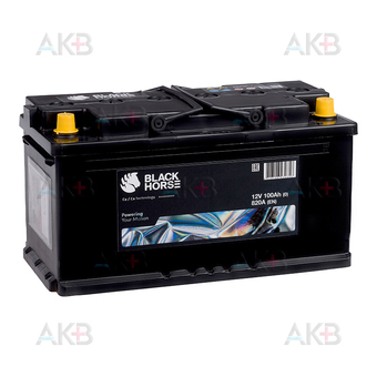 Black Horse 100R 820A 353x175x175 (низкий)