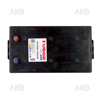 Автомобильный аккумулятор TUBOR AGM 225 Ач 1250А обр. пол. (515x278x248) 6СТ-225.3 VRLA. Фото 1