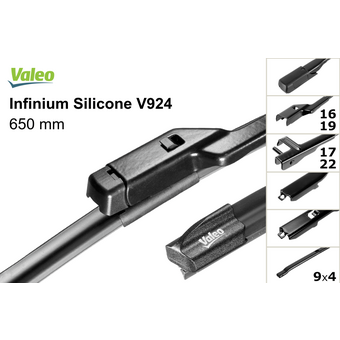 Комплект Valeo Бескаркасные Универсальные 650/400 мм. (К7603-1762)