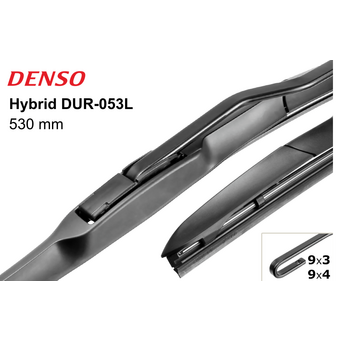 Щетки стеклоочистителя  Комплект Denso Гибридные Универсальные 650/530 мм. (К7584-7644). Фото 1