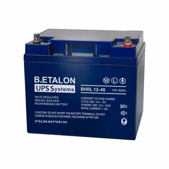 B.ETALON BHRL 12-40 | 12V 40Ач (198x166x170) (2)