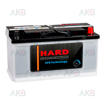 Автомобильный аккумулятор HARD EFB 95 Ah 850A (353x175x190) L5