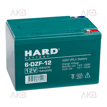 HARD 12V 12Ah (151x100x101) 6-DZF-12