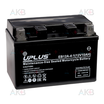 Uplus High Performance AGM EB12A-4-1 12V 12Ah 145А (150x87x105) прям. пол.