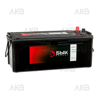 БЫК Energy 69032 190Ah 1250A прям. пол. (506х220х223)