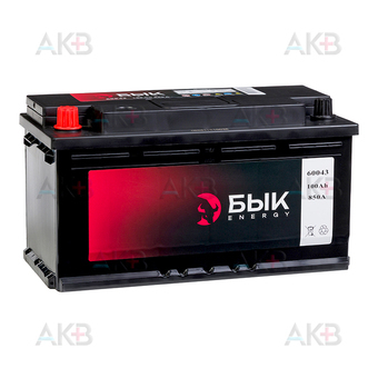 БЫК Energy 100Ah 850A прям. пол. (353x175x190)