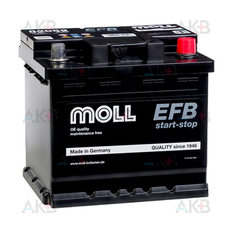 Moll EFB Start-Stop 52 Ач 520A обр. (207x175x190) 82052
